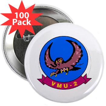 MUAVS2 - M01 - 01 - Marine Unmanned Aerial Vehicle Squadron 2 (VMU-2) - 2.25" Button (100 pack) - Click Image to Close